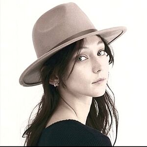 Free people wythe leather band felt hat